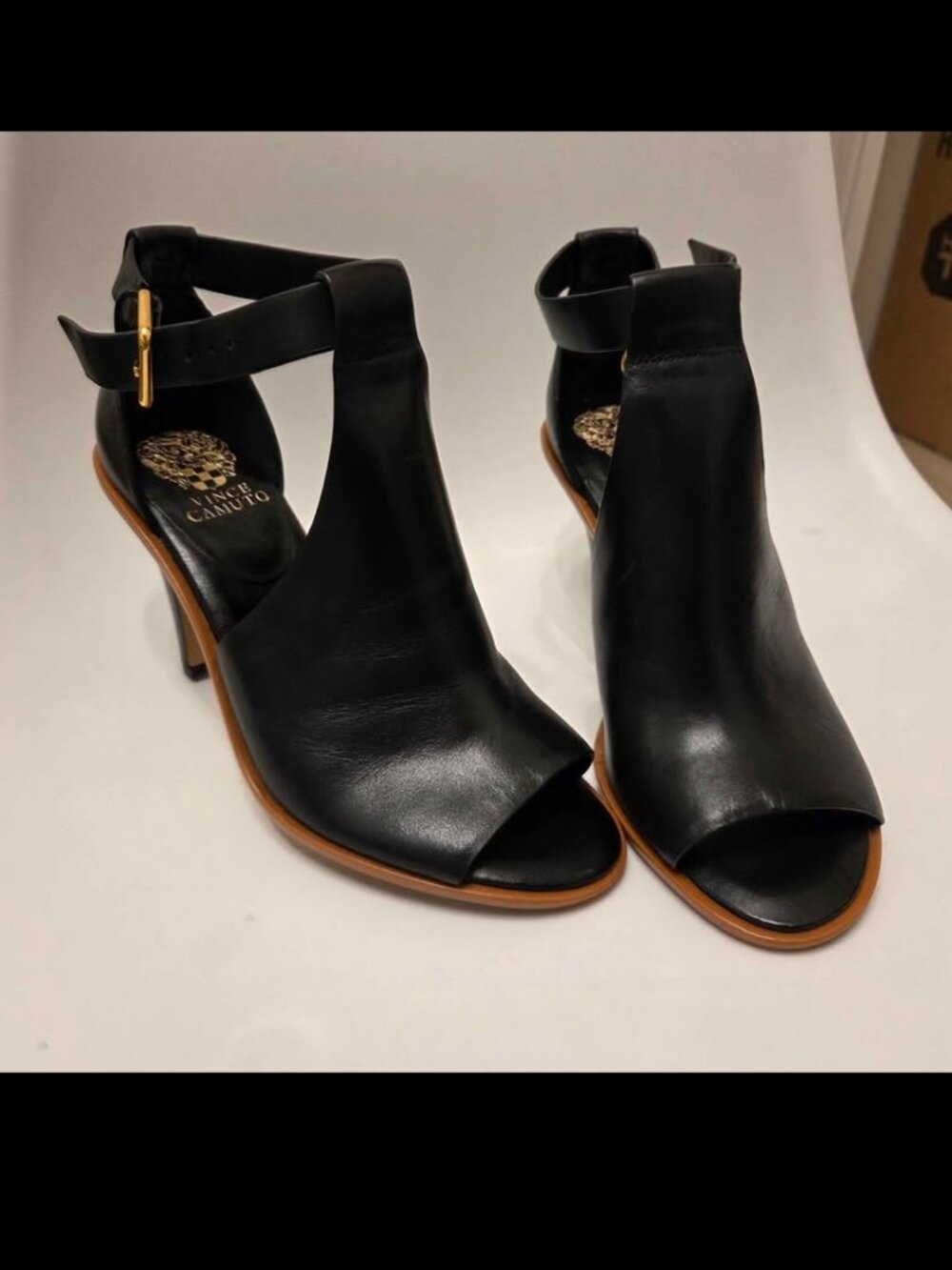 Vince Camuto peep toe heels